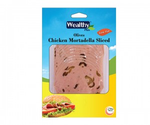 Olives Chicken Mortadella Sliced