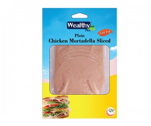 Plain Chicken Mortadella Sliced