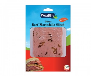 Olives Beef Mortadella Sliced